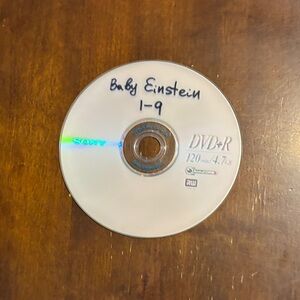 Sony White Printable DVD+R Disc with Handwritten Label